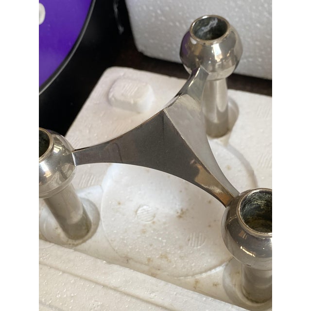 Vintage S22 Candlesticks and Adjustable Candles from NAGEL, 1970, Set of 12 For Sale - Image 6 of 18