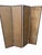 Vintage Hand-Painted Peacock & Landscape Four-Panel Folding Screen For Sale - Image 10 of 16