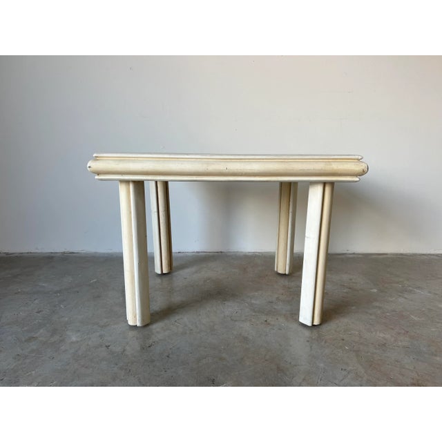 J Berdou Art Handmade Side Table For Sale - Image 4 of 11