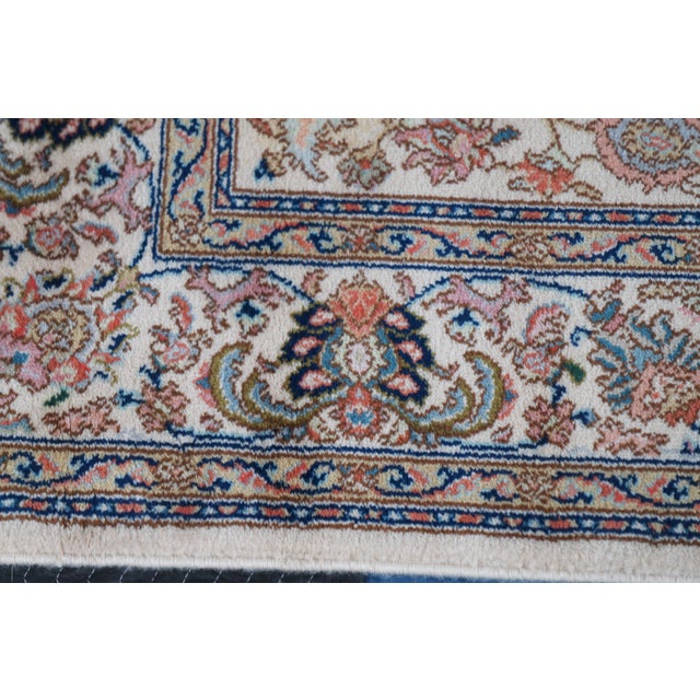 Karastan 100% Wool Oriental Palmette Animal 738 Area Rug Carpet Mat 6' X 9'' For Sale - Image 9 of 17