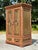 Brown Vintage Boho La Lune Primitive Armoire For Sale - Image 8 of 12