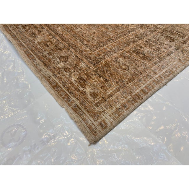 Distressed Persian Style Rug , 9' X 12' For Sale In New York - Image 6 of 6