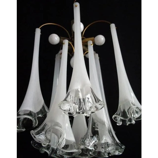 1970s Murano Chandelier, 1970s For Sale - Image 5 of 6