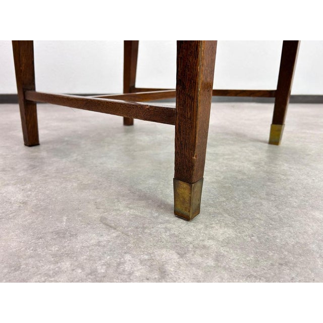 Brown Antique Dining Room Chairs by Joseph María Olbrich, 1890s, Set of 10 For Sale - Image 8 of 17