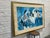 Large Vintage Framed Figurative Wall Art | Four Women at a Café | 59" X 40", C. 1970's For Sale - Image 10 of 12
