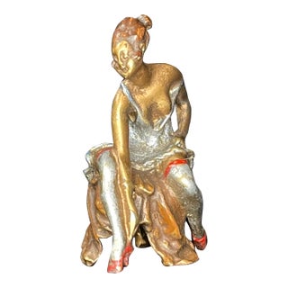 Antique Karl Kauba Vienna Bronze Mechanical "Naughtie" Metamorphosis Figurine Kk For Sale