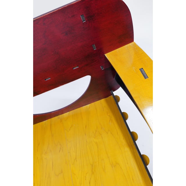 Late 20th Century Puzzle Chair by David Kawecki For Sale In Oklahoma City - Image 6 of 13