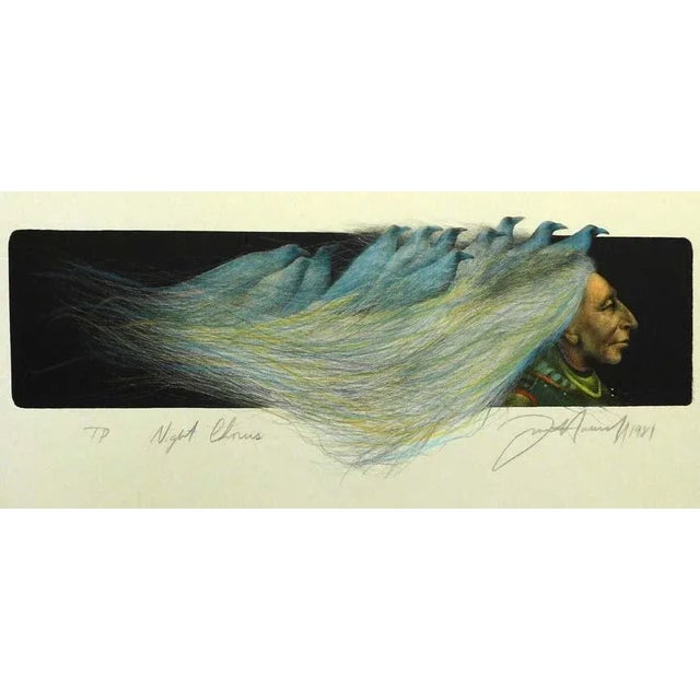 "Night Chorus" by Frank Howell Original Limited Edition Lithograph on paper Hand signed &Titled by the artist Art Size:...