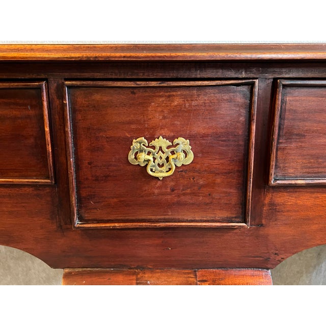 Wood 1990s Mahogany Chippendale Console or Sideboard With Ball and Claw Feet For Sale - Image 7 of 12
