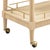 Slosh Natural Ash Bar Cart For Sale In Los Angeles - Image 6 of 8