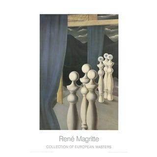 After Magritte, The Meeting, Print For Sale