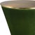 Mid-Century Modern Midcentury Modern Green Hourglass Narrow Drink Table For Sale - Image 3 of 4