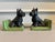 Mid-Century Modern A Pair of Vintage Cast-Iron Scottie Dog Bookends For Sale - Image 3 of 8
