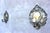 Metal Italian Rococo Revival Zinc Wall Sconces, 1950s, Set of 2 For Sale - Image 7 of 10