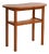 Nordic Pine Console Table with Shelf, 1950s For Sale