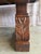 Spanish Colonial Revival Walnut Dining Table With Hand-Carved Scroll For Sale - Image 15 of 17