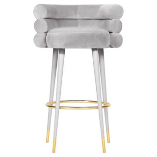 Marshmallow Bar Stool by Royal Stranger For Sale