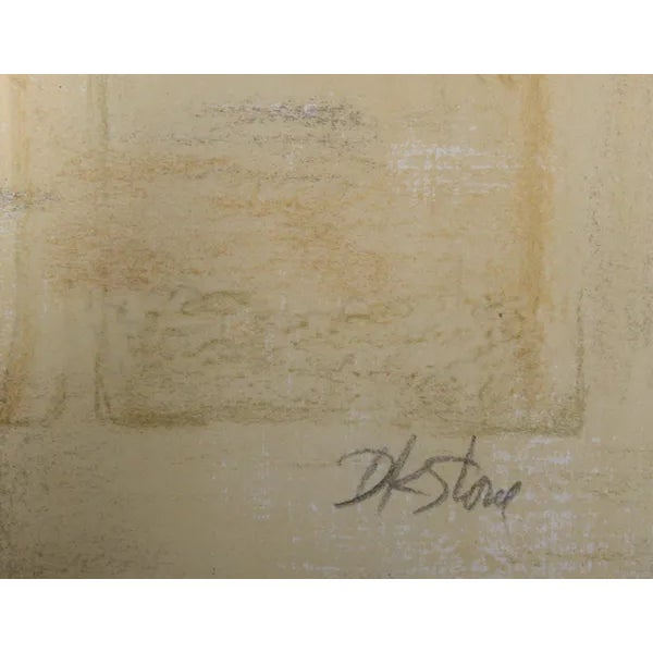 This lithograph, titled "Golda and The Wall," was created by the American artist, David K. Stone (1922 - 2001), in 1979....