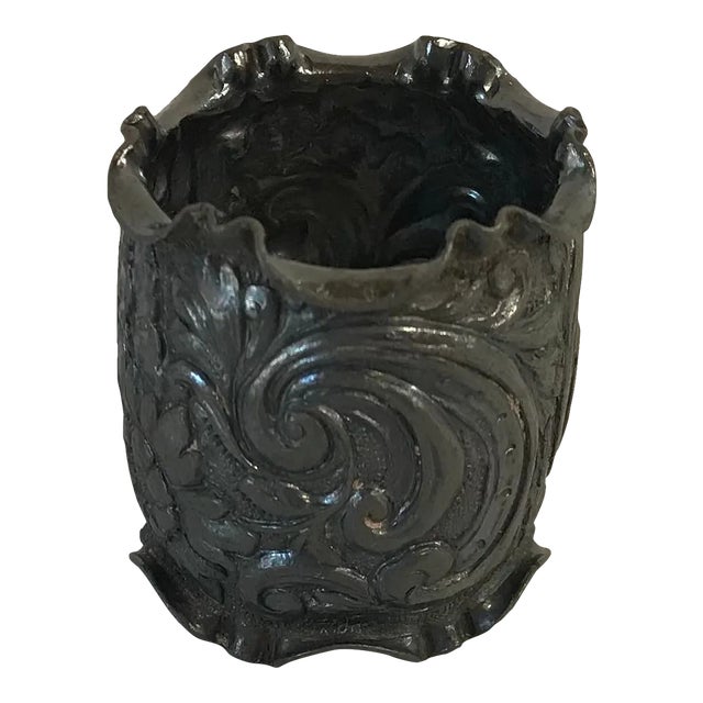 Antique Silver Plate Napkin Ring For Sale