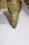 Metal Antique Sphinx Chenets Egyptian Revival For Sale - Image 7 of 13