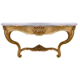 Louis XV Wall Console, Early 20th Century For Sale