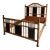 Late 20th Century Milling Road by Baker British Colonial Bamboo Queen Bed Frame For Sale