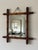 Brown Antique French Faux Bamboo Mirror For Sale - Image 8 of 18
