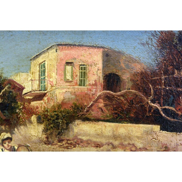 Pietro Colonna, Countryside Scene, 1990s, Oil on Canvas For Sale - Image 3 of 10