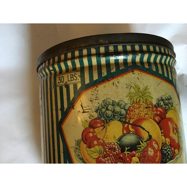 Vintage Sunshine Brand Fruit Tin Chairish