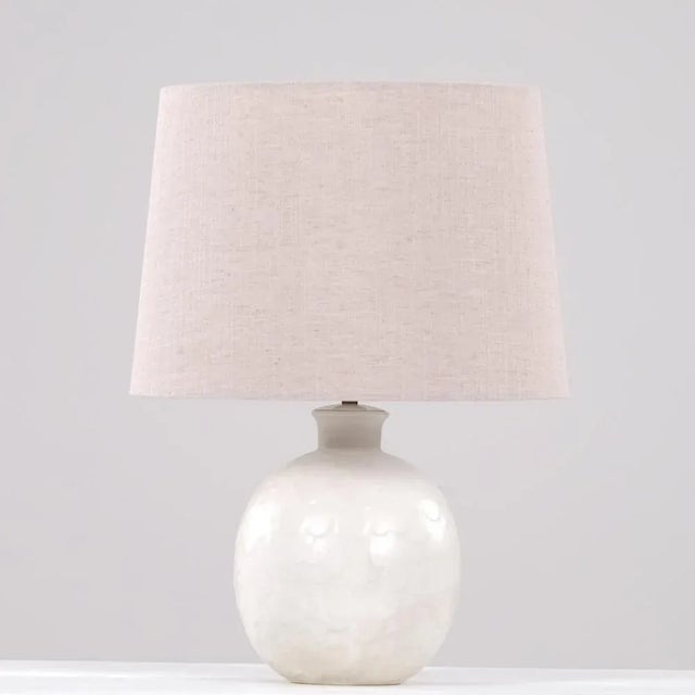 1930s Capri Table Lamp in Ceramic attributed to Gertrud Lönegren for Rörstrand, 1930s For Sale - Image 5 of 9