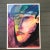 Vintage Large Original Pastel Abstract Portrait Drawing For Sale - Image 9 of 9