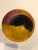 1990s Contemporary Burnt Orange & Brown Blown Art Glass Bowl For Sale - Image 5 of 6