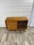 Retro/vintage sideboard by jiroutek model u-450 with slidedoors one woode and one transparant sliding door, 1970 in superb...
