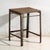Antique Industrial Stool in Pine Wood and Iron, Central Europe, 1950 For Sale - Image 8 of 8