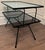 Mid-Century Modern Wrought Iron Side Table For Sale - Image 4 of 6