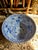1950s Vintage Maitland Smith Blue and White Porcelain Bowl Chinoiserie Floral Large Decorative Singing Bowl For Sale - Image 5 of 12