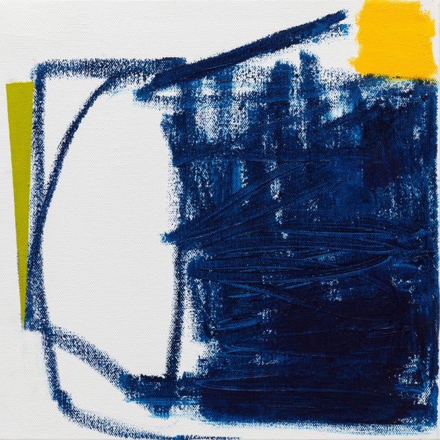Xanda McCagg Contemporary Abstract Oil on Canvas "Adjacent Note" by Xanda McCagg For Sale - Image 4 of 4