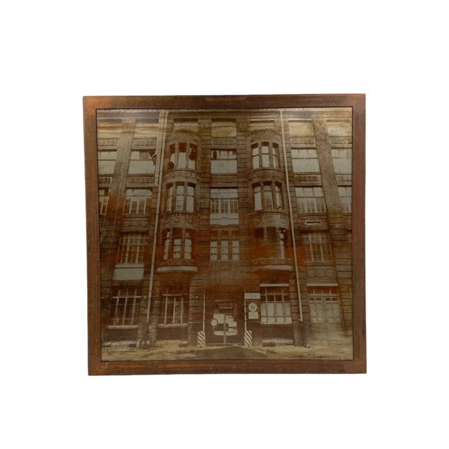 Mid-Century Modern Jean-Pascal Bredenbac, Photo on Sheet Metal, Mounted on Panel, France 2000's For Sale - Image 3 of 10