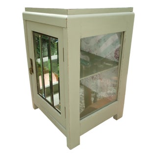 Small Antique Art Nouveau Display Case, 1890s For Sale