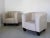 Beige Set of Palais Stoclet Armchairs from Wittmann For Sale - Image 8 of 11