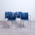 1980s Zip Stackable Chairs by Marco Maran for Desalto Italia, 1980s, Set of 4 For Sale - Image 5 of 18