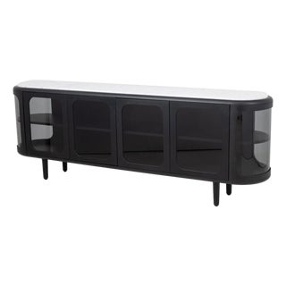 Matteo Zorzenoni "Settebello" Black Sideboard For Sale