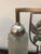 Metal Geometric G Leleu French Art Deco Table Lamp For Sale - Image 7 of 13