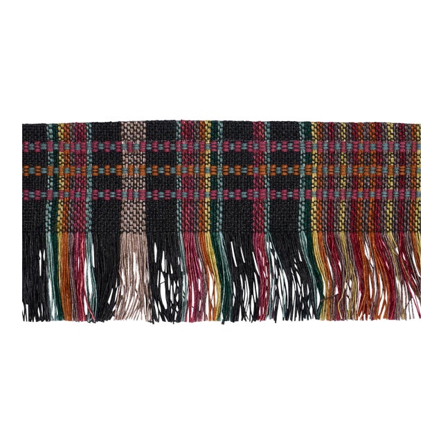 SAMPLE - Schumacher Joss Trim In Graphite For Sale