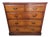 Victorian Chest of 5 Drawers in Walnut with Drop Handles, 1900s For Sale