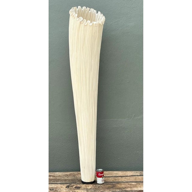 Vintage Aqua Creations Sculptural Fabric Floor Lamp For Sale In West Palm - Image 6 of 12