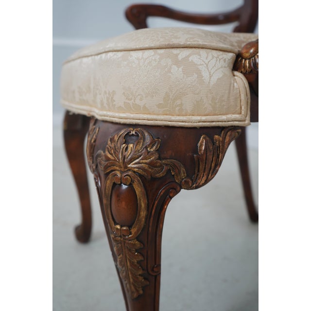 Set of 10 Theodore Alexander Mahogany Georgian Style Dining Chairs For Sale - Image 13 of 18