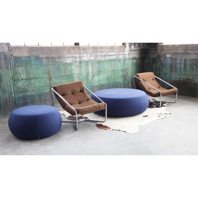 1990s 1990s Postmodern Pix 137 3 Seat Ottoman by Ichiro Iwasaki for Arper Modular For Sale - Image 5 of 11