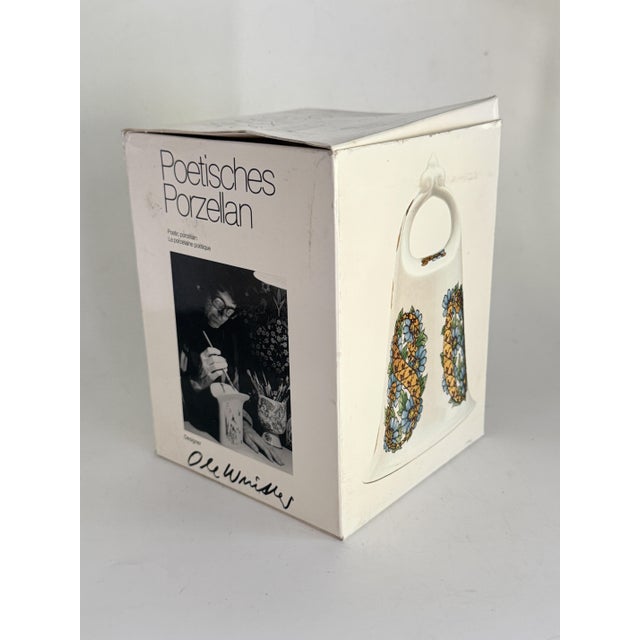 Porcelain Bell by Ole Winther for Hutschenreuther, Germany, 1980s For Sale - Image 4 of 6