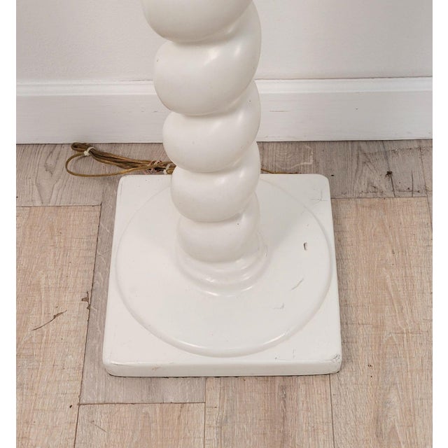 2000 - 2009 Pair of Michael Taylor Style Floor Lamps, Circa 2000 For Sale - Image 5 of 5